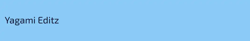 Yagami Editz